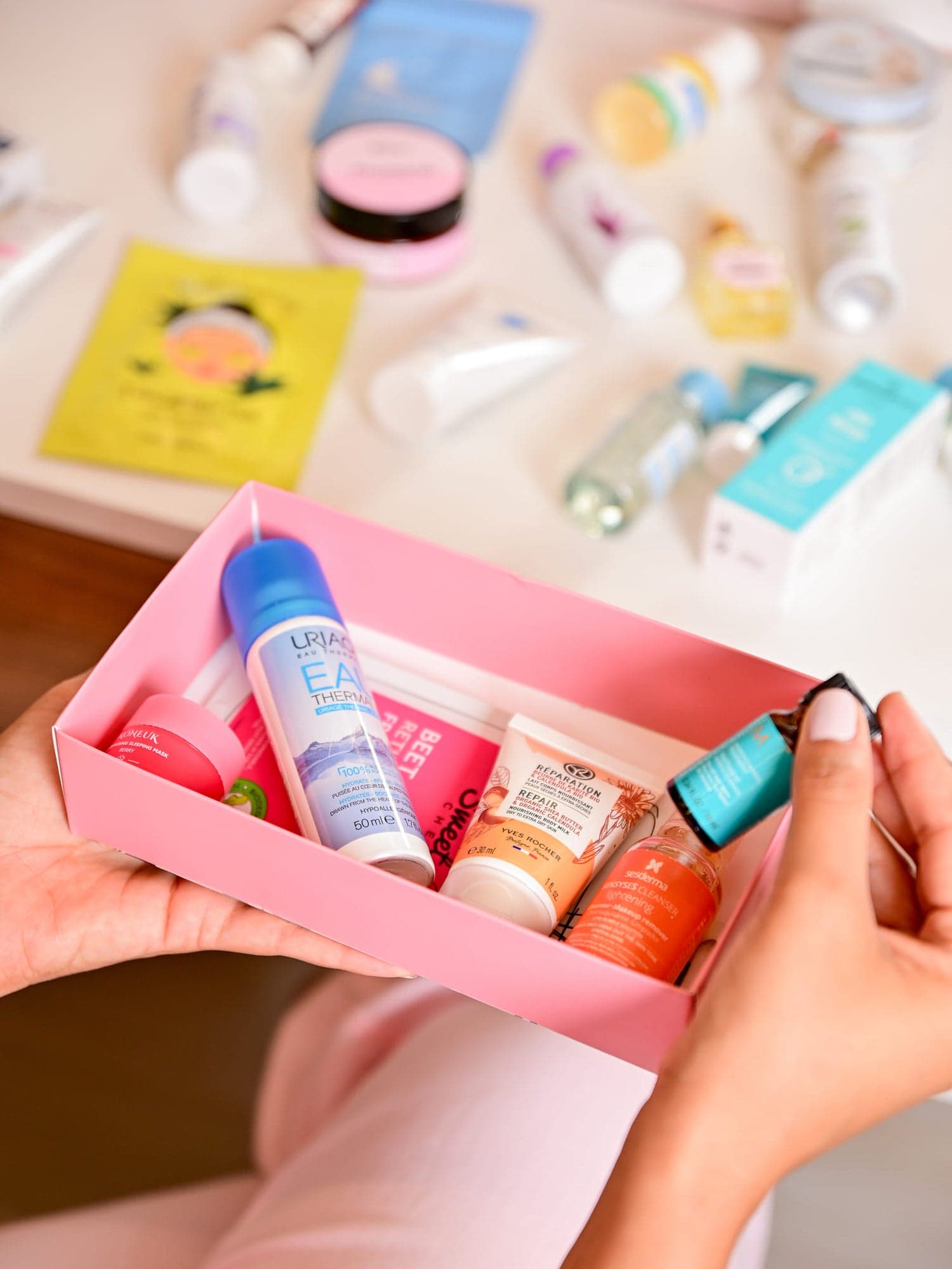 Cuidado personal y productos de belleza de La Caja Rosa